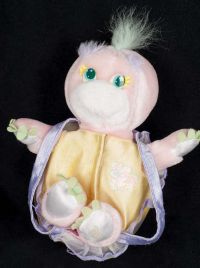 Mattel Tottles Turtle Tots #1757 Tina Plush 1989